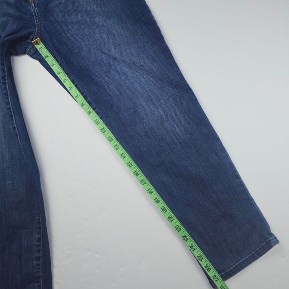 Chico's -1161 Platinium Skimmer Jeans‎ Women's size 1.5 - 10 - Medium - Picture 8 of 9